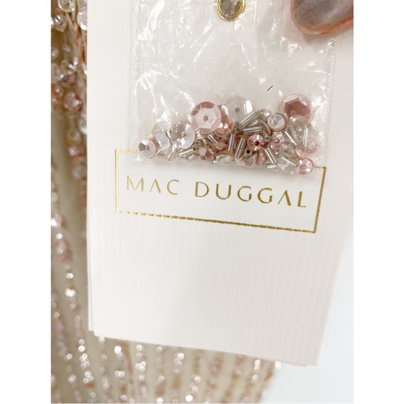 Mac Duggal Sequin Beaded Evening Gown – Size 10 (New with Tags) - Picture 5 of 9